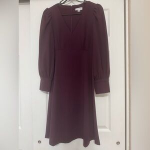 Calvin Klein Burgundy Dress